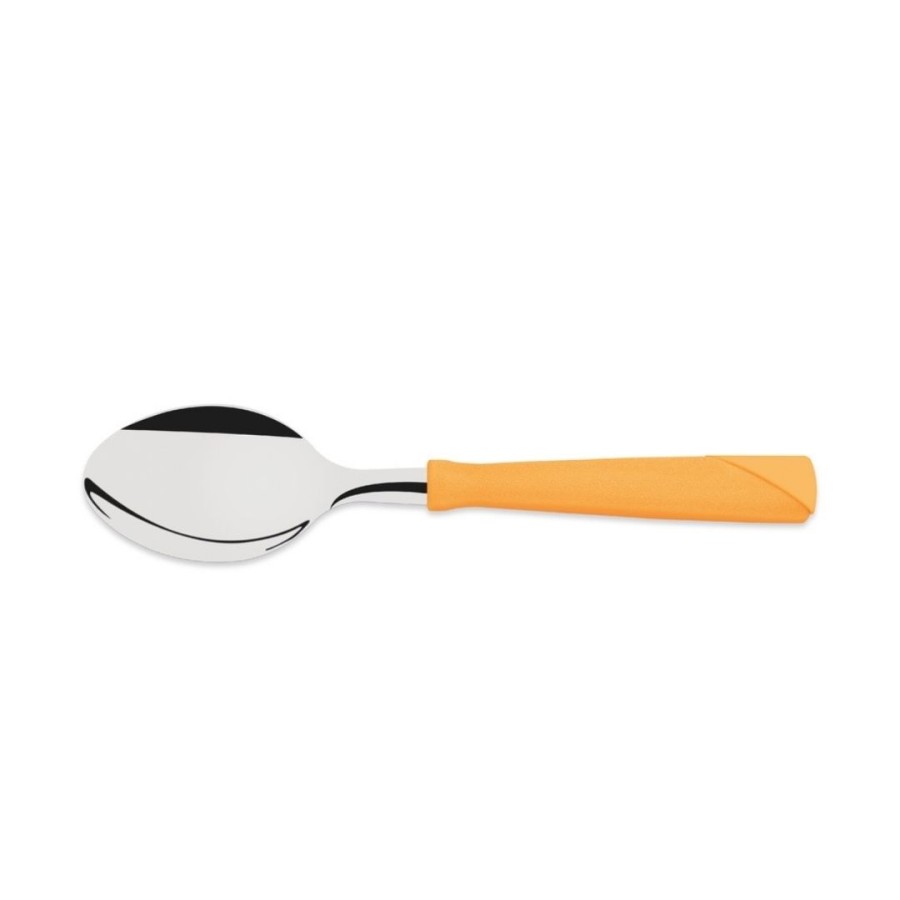 Tramontina - 3 Pcs Table Spoons New Kolor Orange